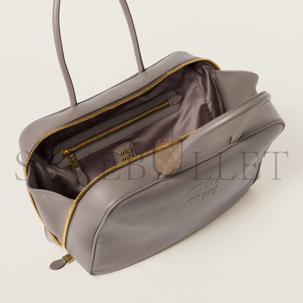 M1v M1v leather beau bag 5bb117 (34-23-10cm)